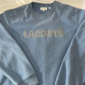 Lt. Blue Lacoste Logo Sweatshirt